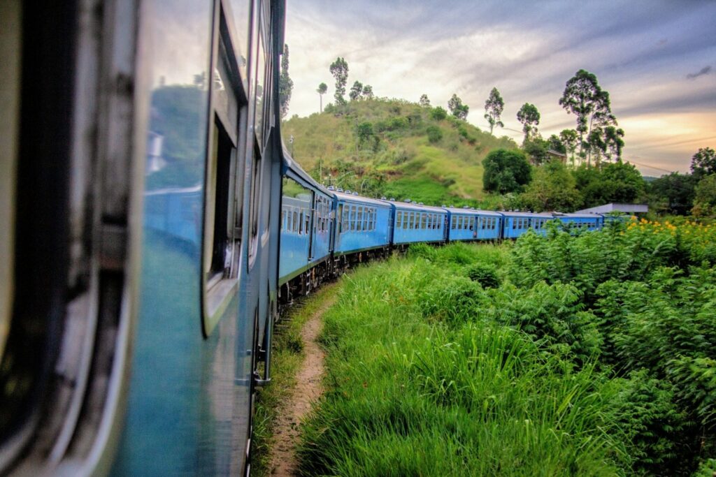 sri lanka train rige